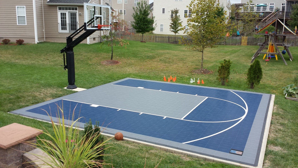 DIY Outdoor Basketball Court
 DIY Backyard Basketball Court — Rickyhil Outdoor Ideas