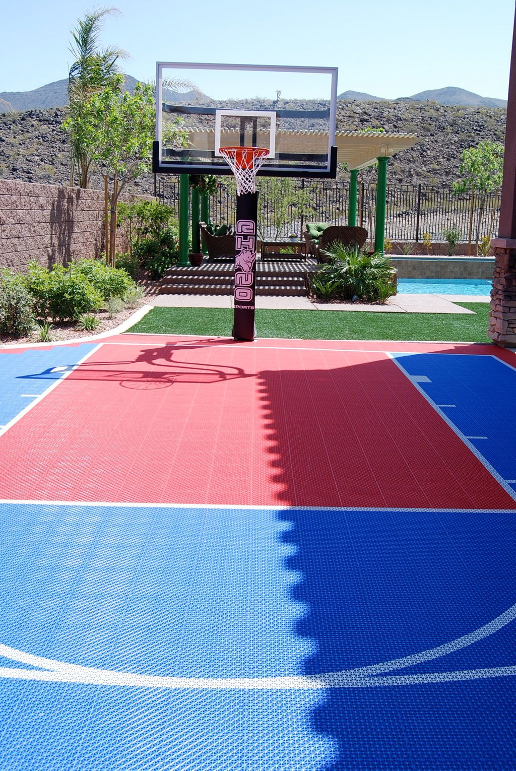 DIY Outdoor Basketball Court
 Best Backyard Basketball Court