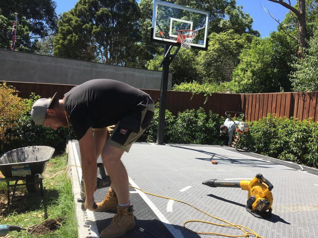 DIY Outdoor Basketball Court
 How to Build a DIY Backyard Basketball Court