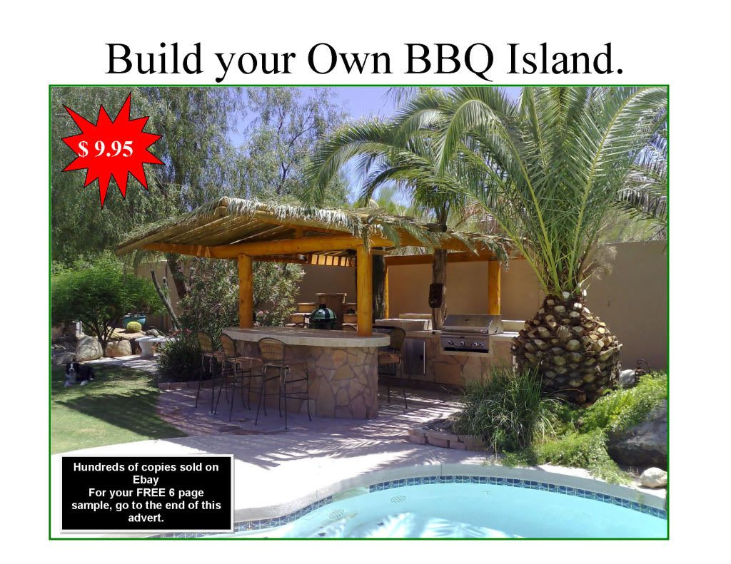DIY Outdoor Bbq Island
 DIY BBQ Island Plans How to build a BBQ Island Build an