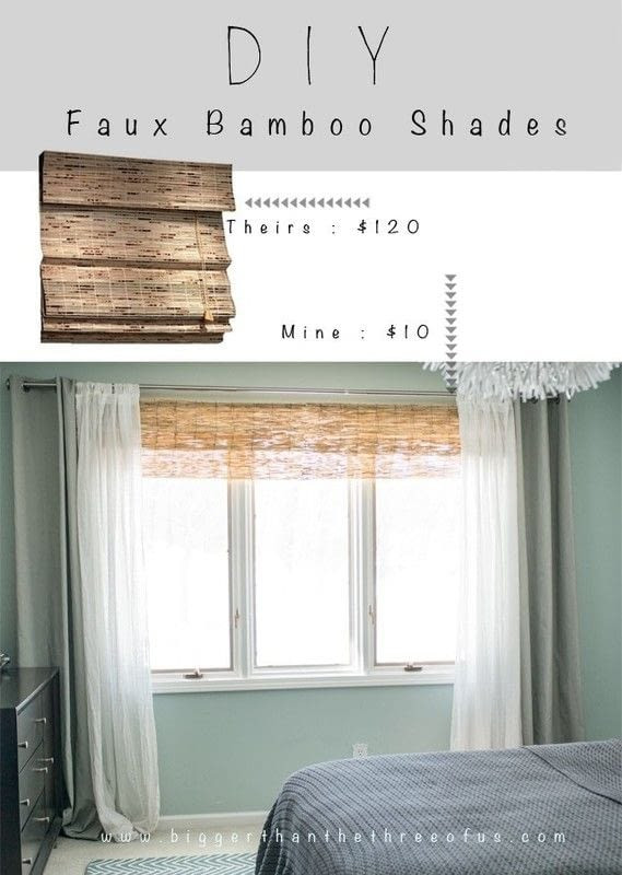 DIY Outdoor Blinds
 Diy Bamboo Shades · How To Make A Curtain Blinds · Home
