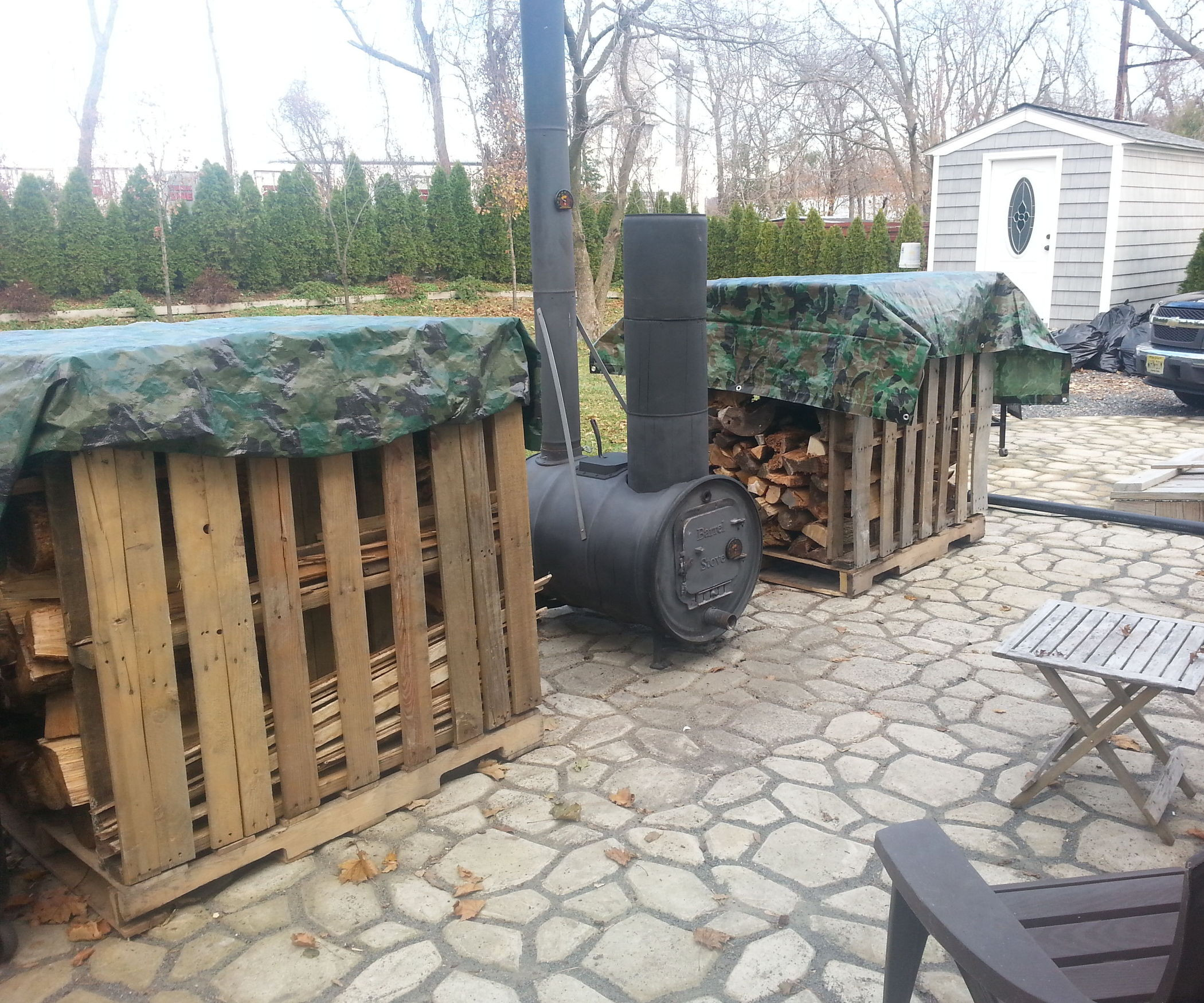 DIY Outdoor Boiler
 DIY Barrel Stove Outdoor Furnace 5