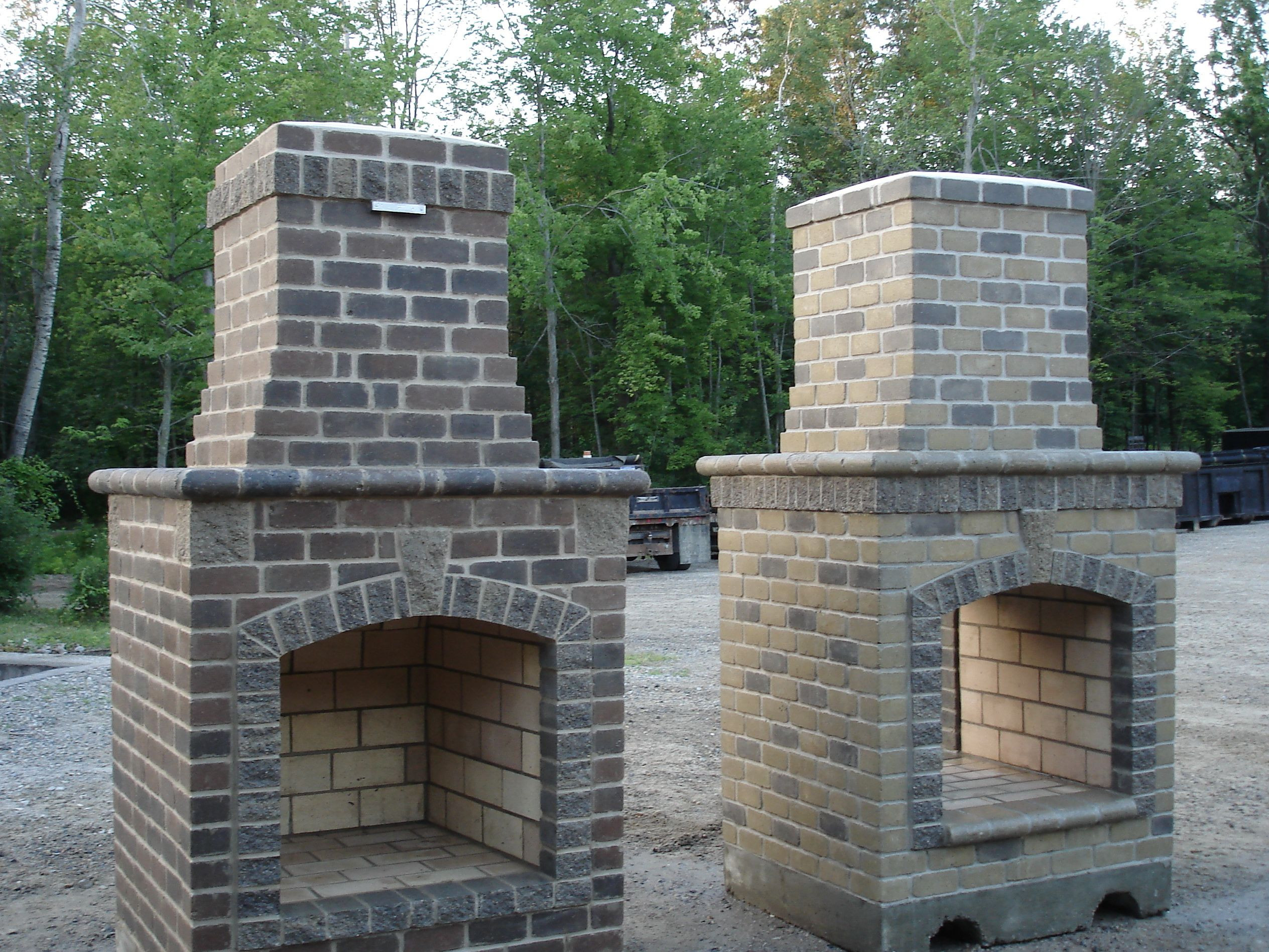 DIY Outdoor Brick Fireplace
 Outdoor Fireplace Kits Uk Home Design Ideas