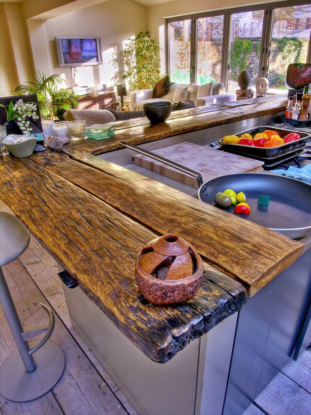 DIY Outdoor Countertop Ideas
 44 Reclaimed Wood Rustic Countertop Ideas Decoholic