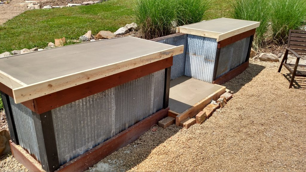 DIY Outdoor Countertop Ideas
 concrete countertops