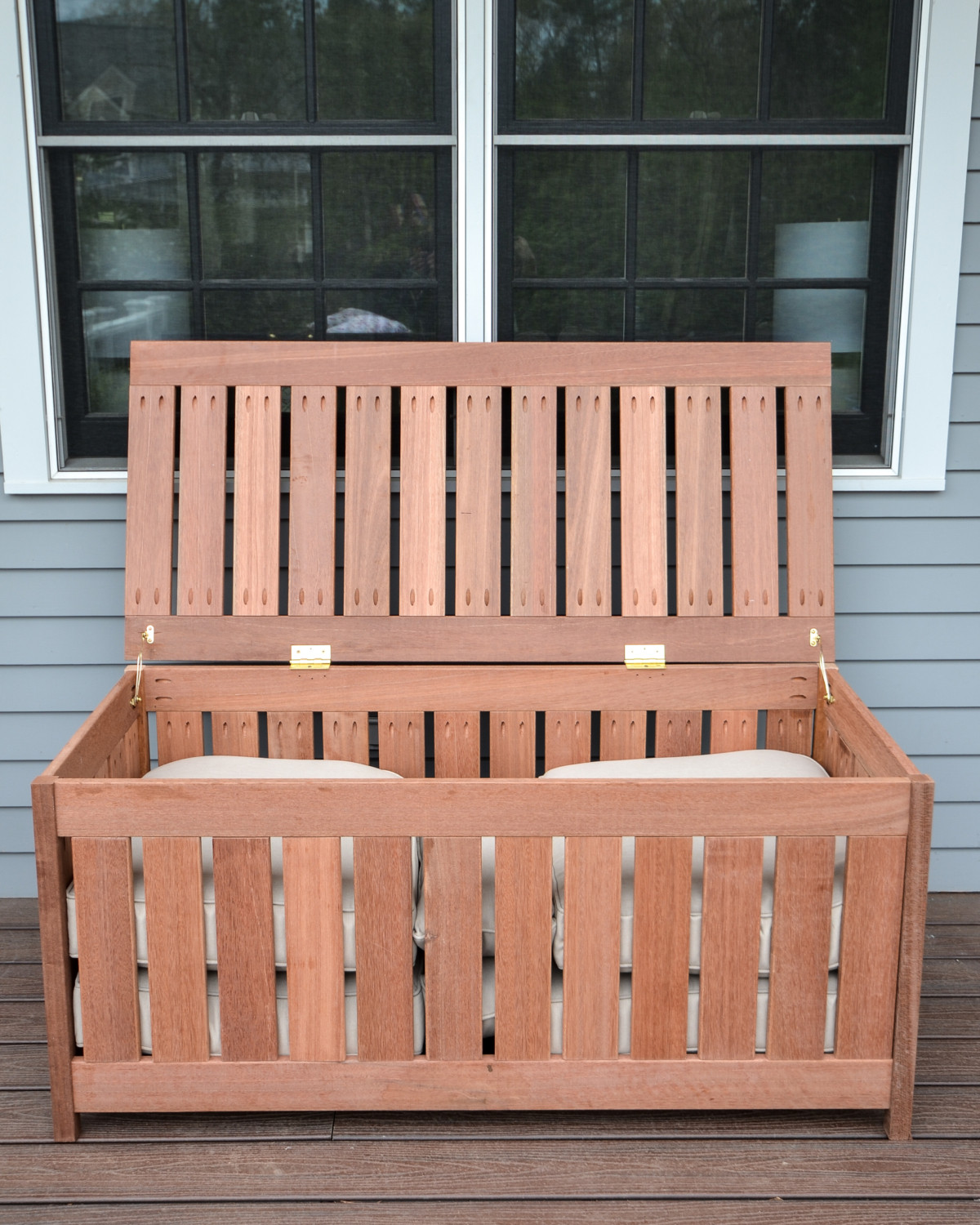 DIY Outdoor Cushion Storage
 DIY Outdoor Storage Box The Chronicles of Home