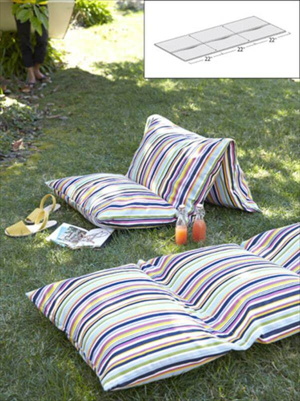 DIY Outdoor Cushions Foam
 8 DIY Fun Easy Summer Craft Projects
