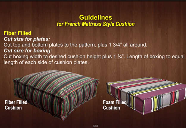 DIY Outdoor Cushions Foam
 Easy DIY Outdoor Cushion Covers