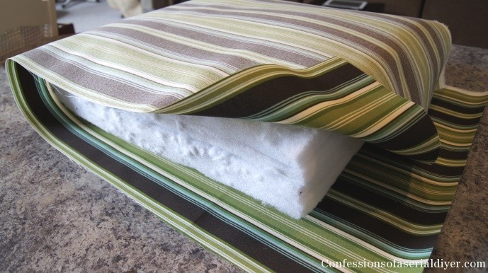 DIY Outdoor Cushions Foam
 Sew Easy Outdoor Cushion Covers Ol but Goo