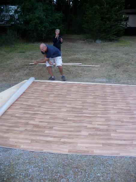 DIY Outdoor Dance Floor
 DIY outdoor dance floor Do it Yourself