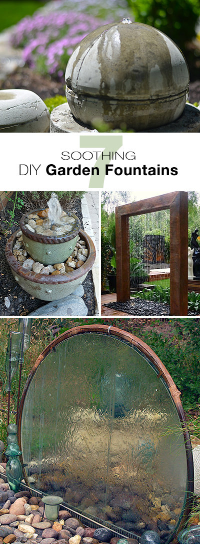 DIY Outdoor Fountain Ideas
 10 Soothing DIY Garden Fountains • The Garden Glove