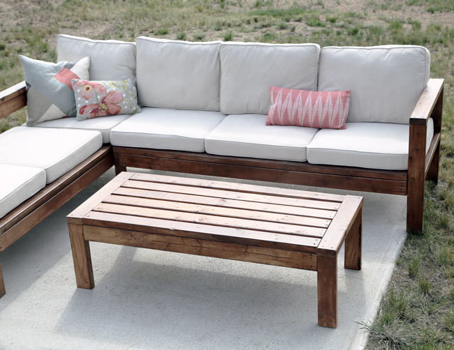 DIY Outdoor Furniture Ana White
 Outdoor Wood Furniture Finishing Secrets