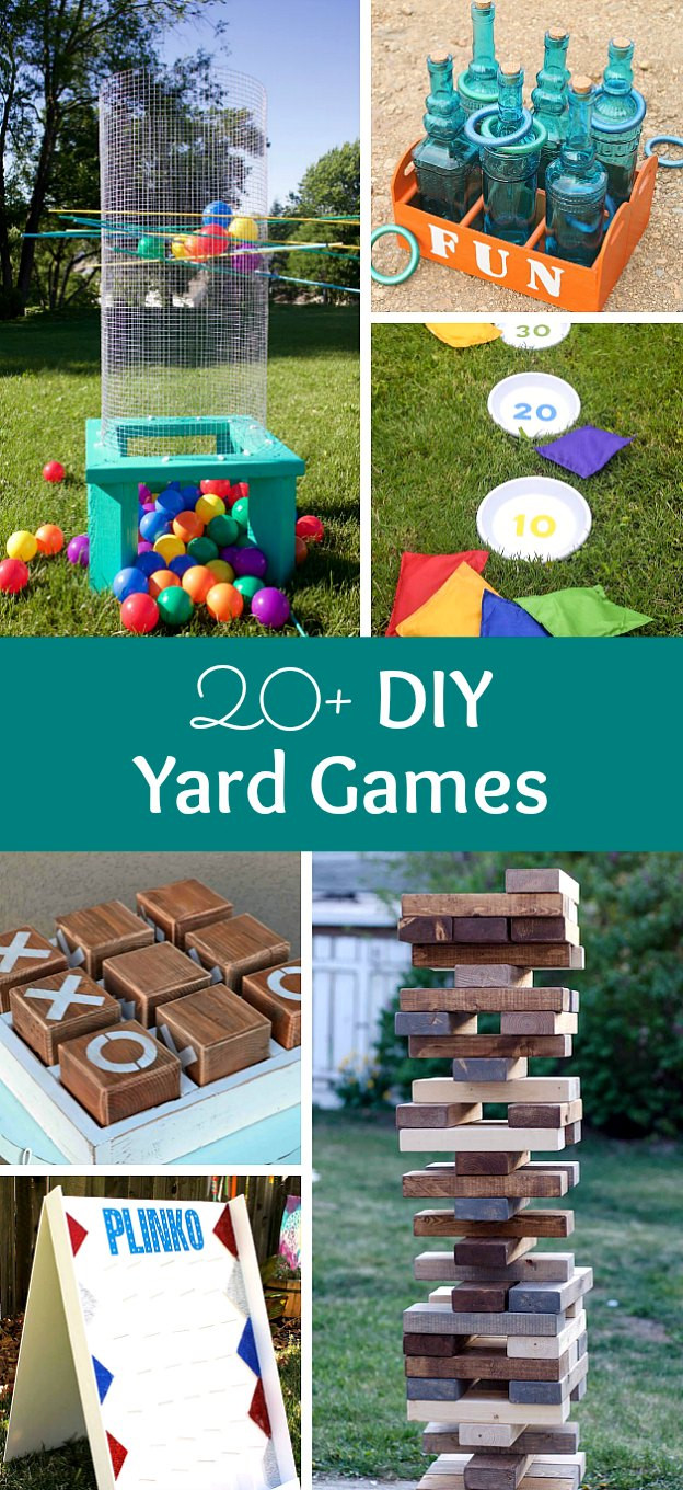 DIY Outdoor Games For Kids
 20 DIY Yard Games Plus Classic Lawn Games to Buy