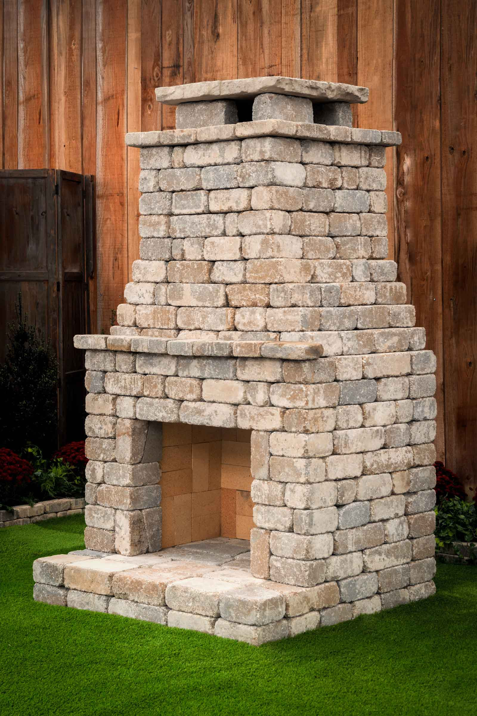 DIY Outdoor Gas Fireplace Kits
 DIY outdoor Fremont fireplace kit makes hardscaping simple