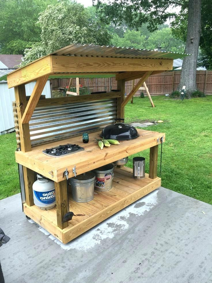 DIY Outdoor Kitchens On A Budget
 Outdoor Kitchen Ideas on a Bud Affordable Small and