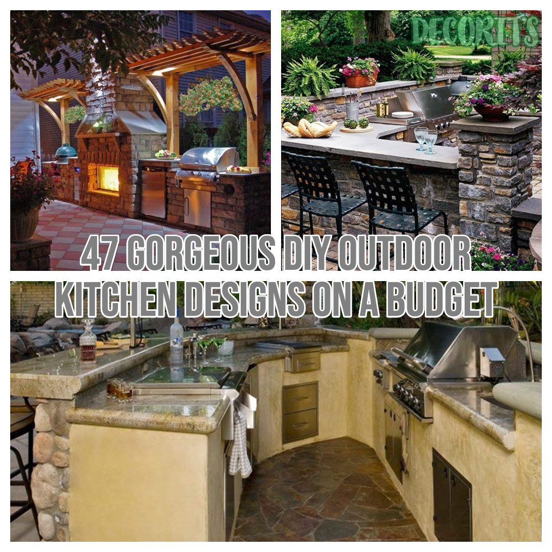 DIY Outdoor Kitchens On A Budget
 Gorgeous diy outdoor kitchen designs on a bud – DECOR IT S