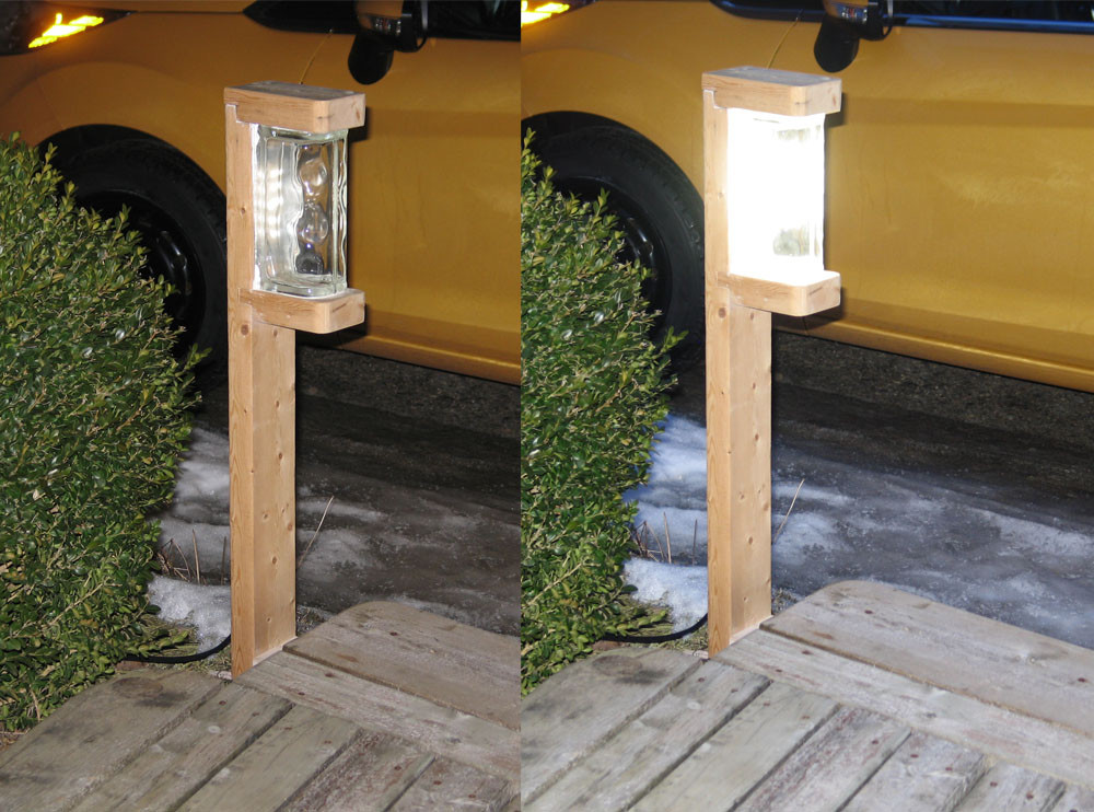 DIY Outdoor Lighting
 georgesworkshop a very bright 1 watt diy led garden light