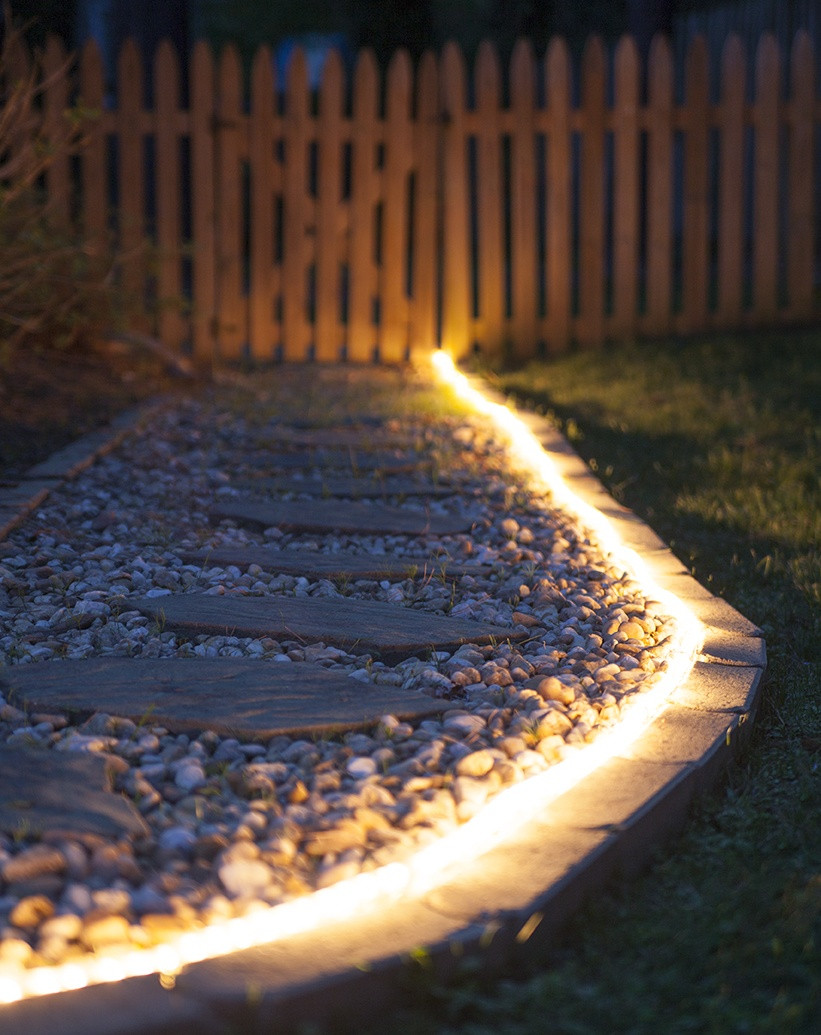 DIY Outdoor Lighting Fixtures
 DIY Outdoor Lighting The Secret Life of Rope Light