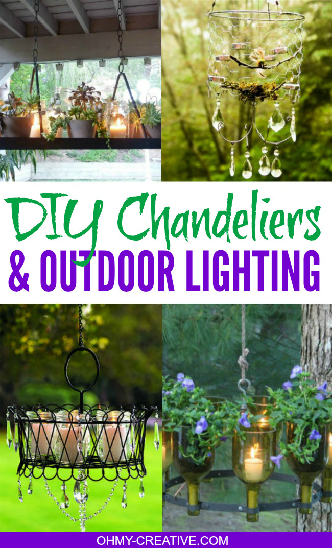 DIY Outdoor Lighting Fixtures
 DIY Chandeliers and Outdoor Lighting Oh My Creative