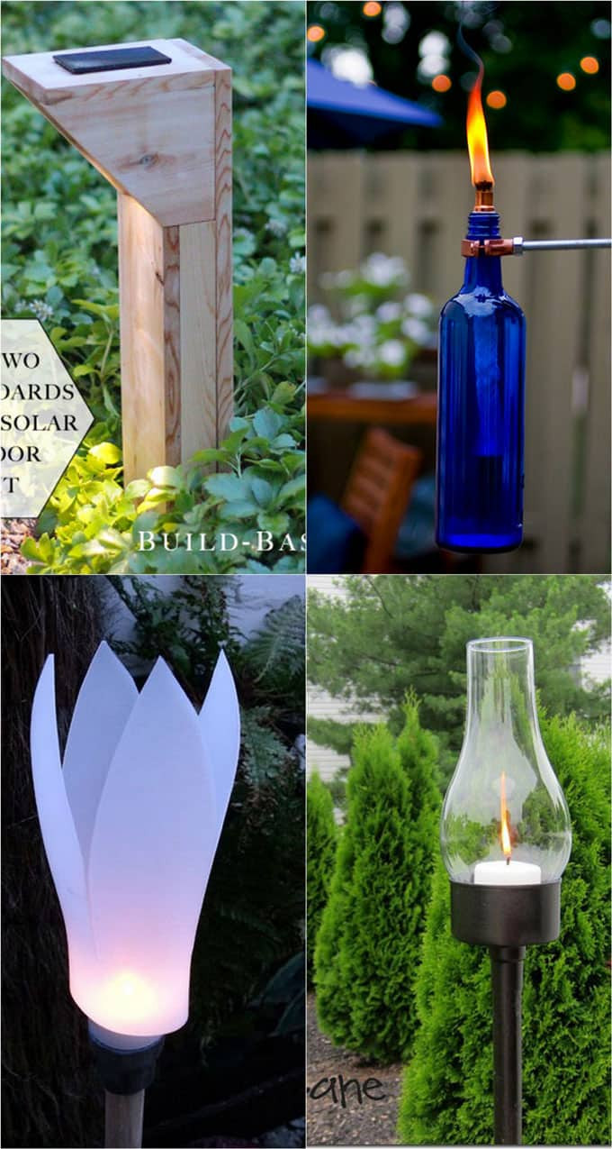 DIY Outdoor Lighting Fixtures
 28 Stunning DIY Outdoor Lighting Ideas & So Easy A