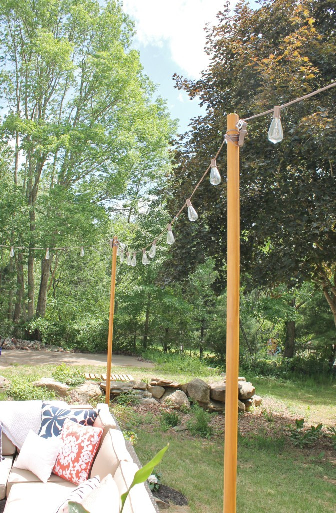 DIY Outdoor Lighting
 DIY Outdoor Light Poles City Farmhouse