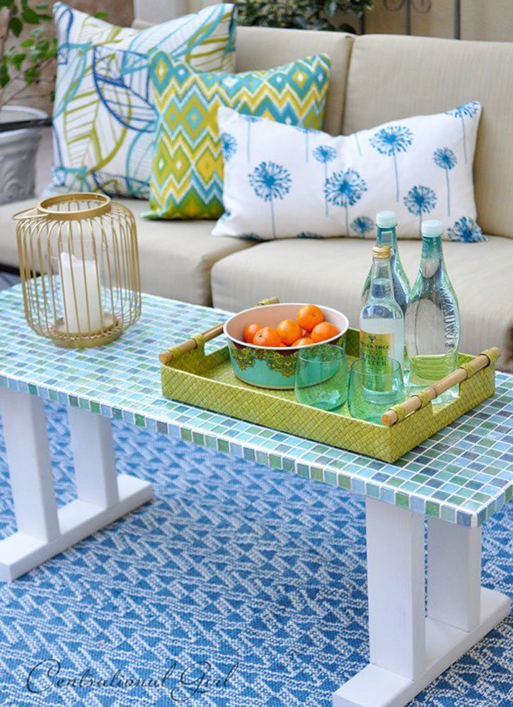 DIY Outdoor Mosaic Table
 DIY Patio Table 15 Easy Ways to Make Your Own Bob Vila