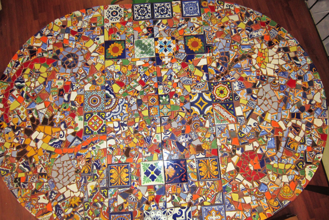 DIY Outdoor Mosaic Table
 Mosaic Board Mosaic Patterns Mosaic Table1 Mosaic Table