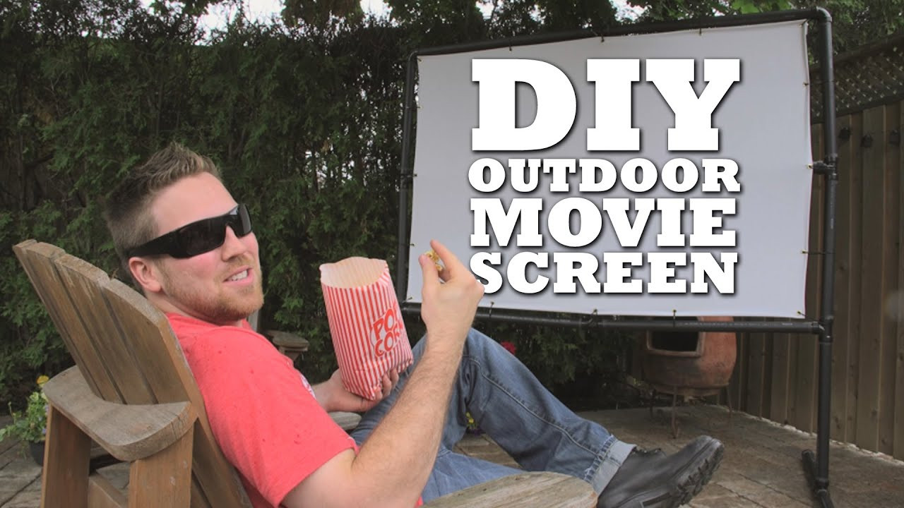DIY Outdoor Movie Projector
 DIY Outdoor Movie Screen