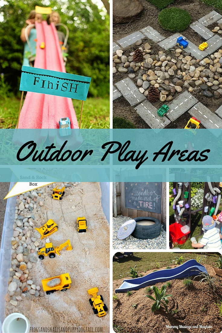 DIY Outdoor Play Area
 DIY Outdoor Play Areas for Kids Faithful Provisions