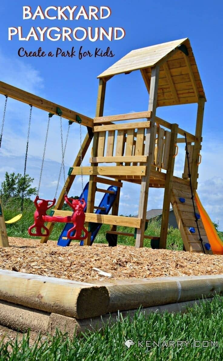 DIY Outdoor Play Area
 DIY Backyard Playground How to Create a Park for Kids