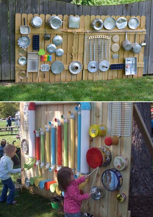 DIY Outdoor Play Area
 Turn The Backyard Into Fun and Cool Play Space for Kids