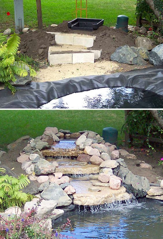 DIY Outdoor Pond
 20 DIY Backyard Pond Ideas A Bud That You Will Love