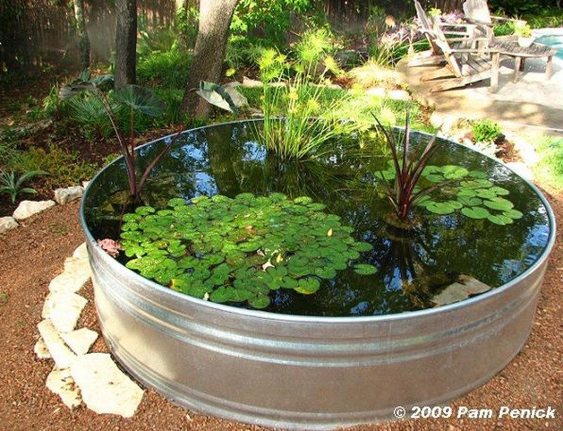 DIY Outdoor Pond
 Awesome aquarium and fish pond ideas for your backyard