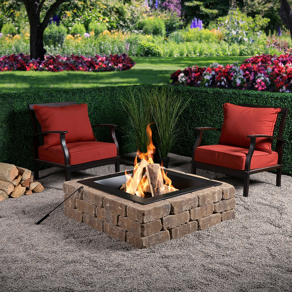 DIY Outdoor Propane Fire Pit
 DIY Square Gas Fire Pit Kit – Bond MFG Heating