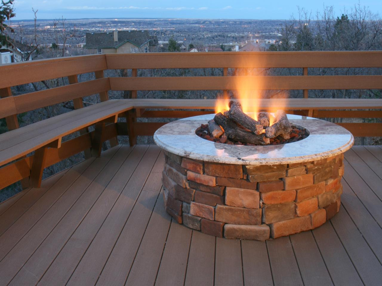 DIY Outdoor Propane Fire Pit
 DIY Outdoor Propane Fire Pit
