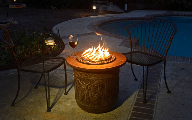 DIY Outdoor Propane Fire Pit
 57 Inspiring DIY Outdoor Fire Pit Ideas to Make S mores