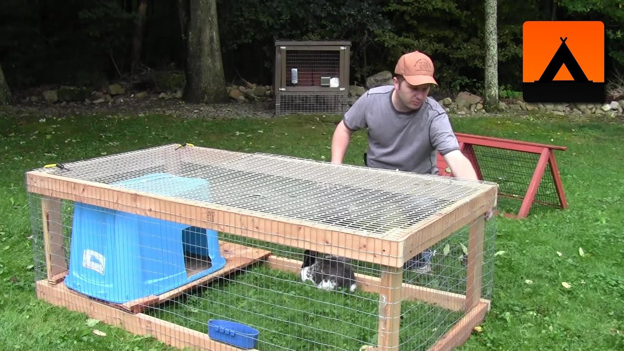 DIY Outdoor Rabbit Hutch
 How to Build a Rabbit Hutch Cheap and Easy
