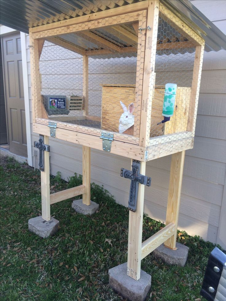 DIY Outdoor Rabbit Hutch
 Diy Rabbit Hutch Pinterest WoodWorking Projects & Plans