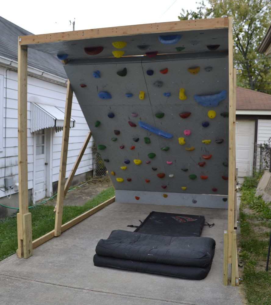 DIY Outdoor Rock Climbing Wall
 Building a bouldering wall Our Life Outside