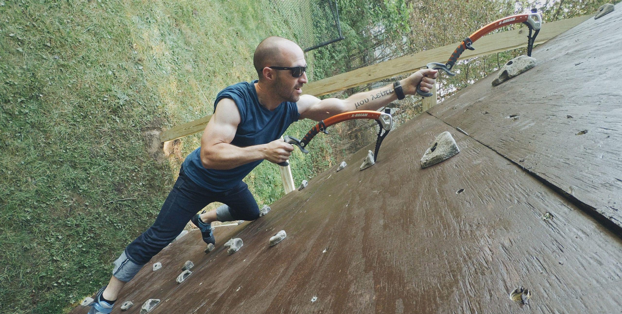 DIY Outdoor Rock Climbing Wall
 Tutorial How I Built My Woody – DIY Outdoor Rock Climbing