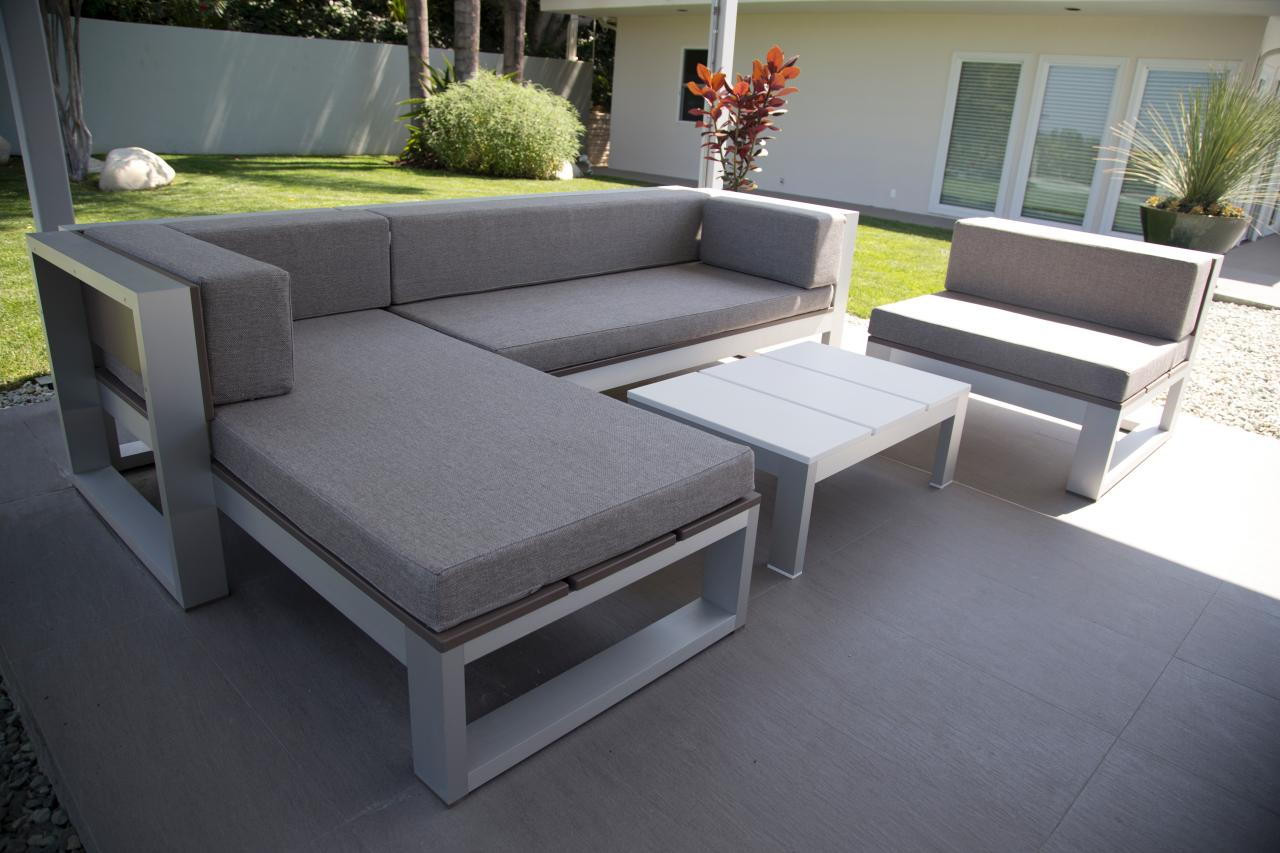 DIY Outdoor Sectional Sofa
 This is Relaxing 18 DIY Outdoor Furnitures Recycled