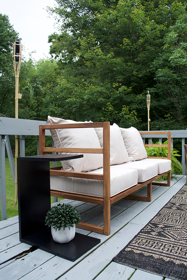 DIY Outdoor Sectional Sofa
 DIY Modern Outdoor Sofa