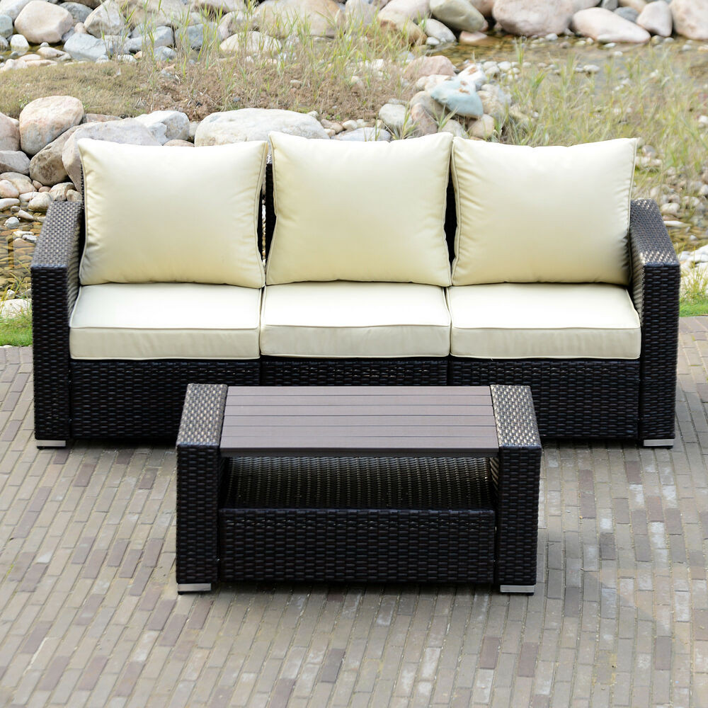 DIY Outdoor Sectional Sofa
 DIY Outdoor Patio Sofa Sectional Furniture PE Wicker