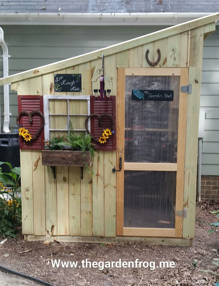 DIY Outdoor Shed
 Hometalk