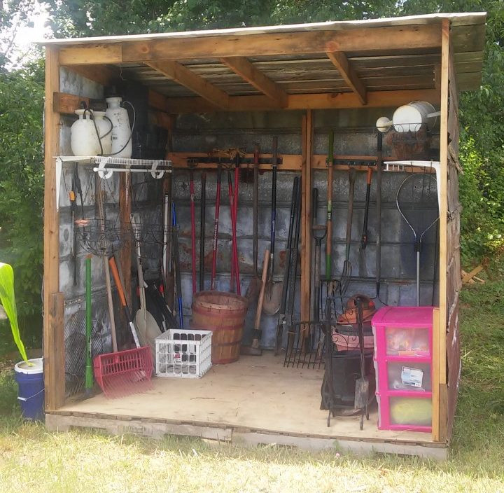 DIY Outdoor Shed
 6 Simple Steps to Building a DIY Garden Shed for $3