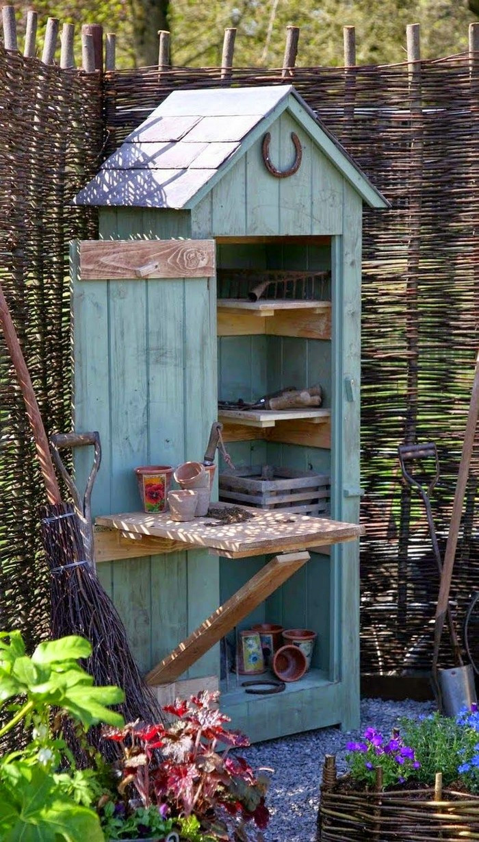 DIY Outdoor Shed
 Build a whimsical tool shed for your garden – Your