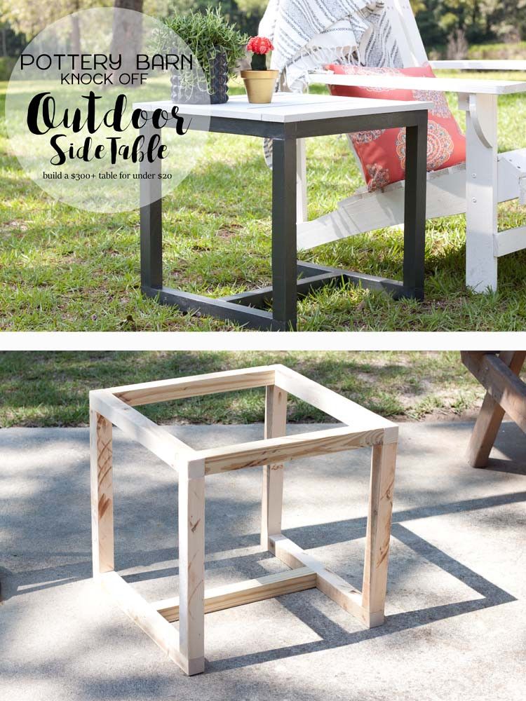 DIY Outdoor Side Table
 DIY Outdoor Side Table