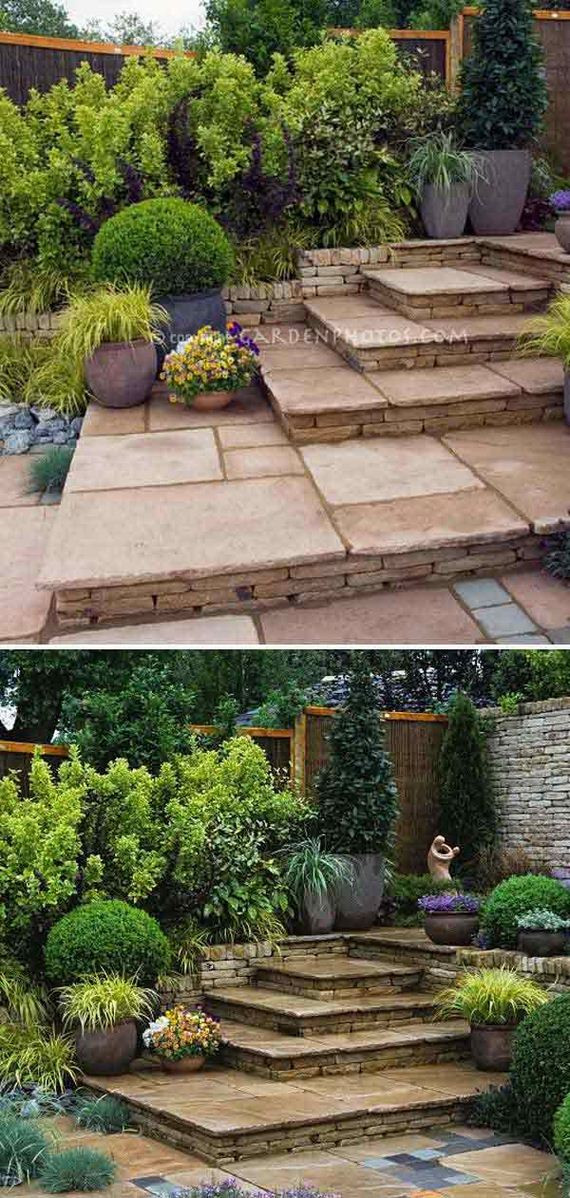 DIY Outdoor Steps
 Awesome DIY Ideas to Make Garden Stairs and Steps