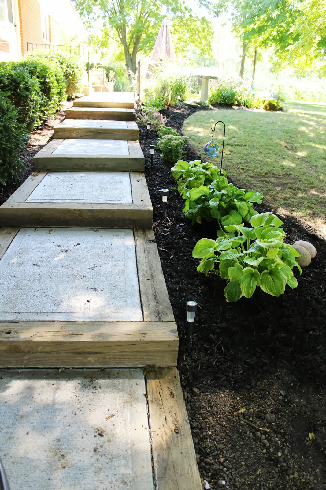 DIY Outdoor Steps
 DIY Garden Stepping Stones – Page 6 of 7 – My List of Lists