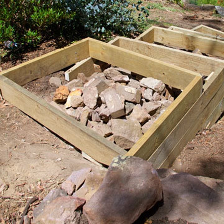 DIY Outdoor Steps
 How to build outdoor stairs DIY Gardening Craft